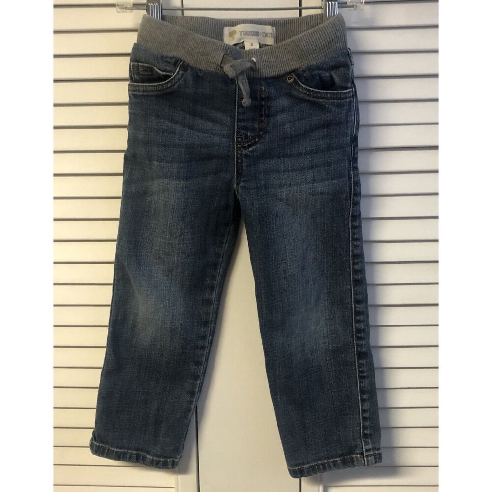 Tucker And Tate Size 3T Ribbed Waist Pull On Jeans